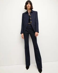 Veronica Beard Jackets & Outerwear|Matching Sets*Aire Denim Dickey Jacket in Dark Wash MidnightWash