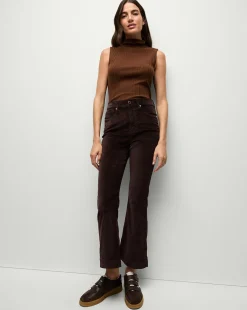 Veronica Beard Tops*Alora Top in Dark Cocoa DarkCocoa