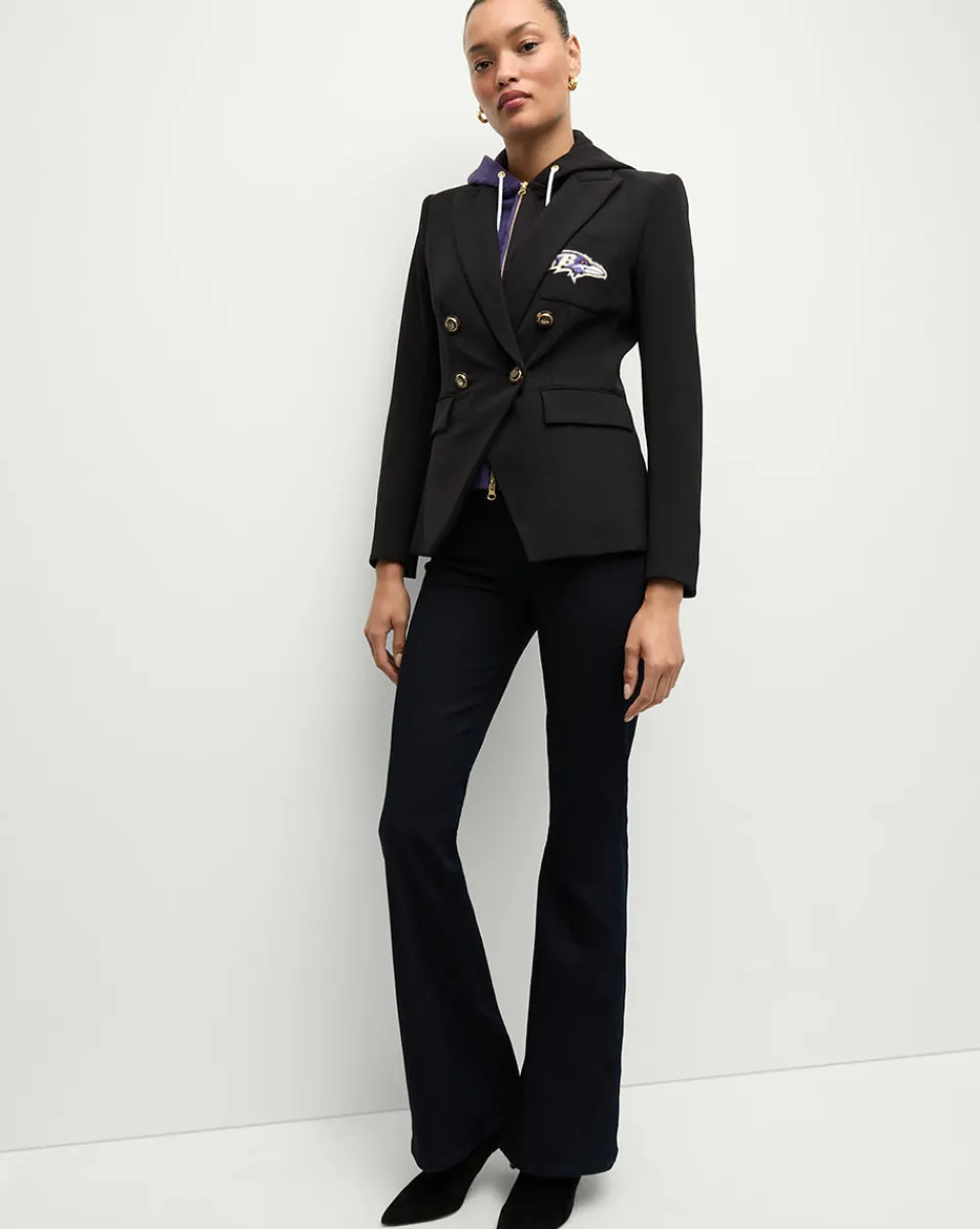 Veronica Beard Jackets & Outerwear*Baltimore Ravens Dickey Jacket in Black/Gold BaltimoreRavens