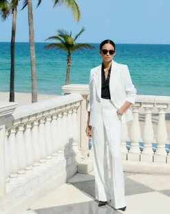 Veronica Beard Jackets & Outerwear*Battista Dickey Jacket in Ivory