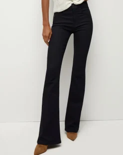 Veronica Beard Jeans|Extended Sizes*Beverly Skinny-Flare Jean Extended Indigo