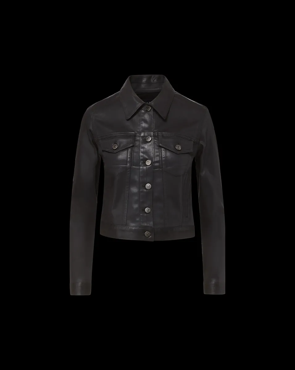 Veronica Beard Jackets & Outerwear|Matching Sets*Cara Jacket Coated in Black High Gloss BlackHighGloss