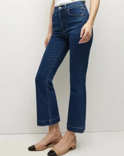 Veronica Beard Jeans|Extended Sizes*Carson Kick-Flare Jean Extended BrightBlue