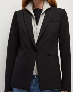 Veronica Beard Dickeys|Vb Classics*Cashmere Uptown Dickey Grey
