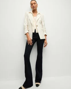 Veronica Beard Dickeys|Vb Classics*Cashmere Uptown Dickey Ivory