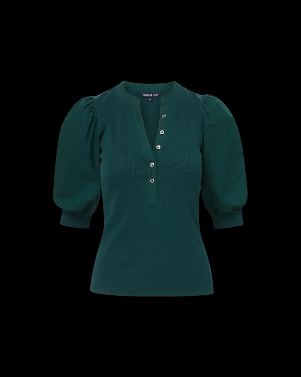 Veronica Beard Tops*Coralee Top in Pine