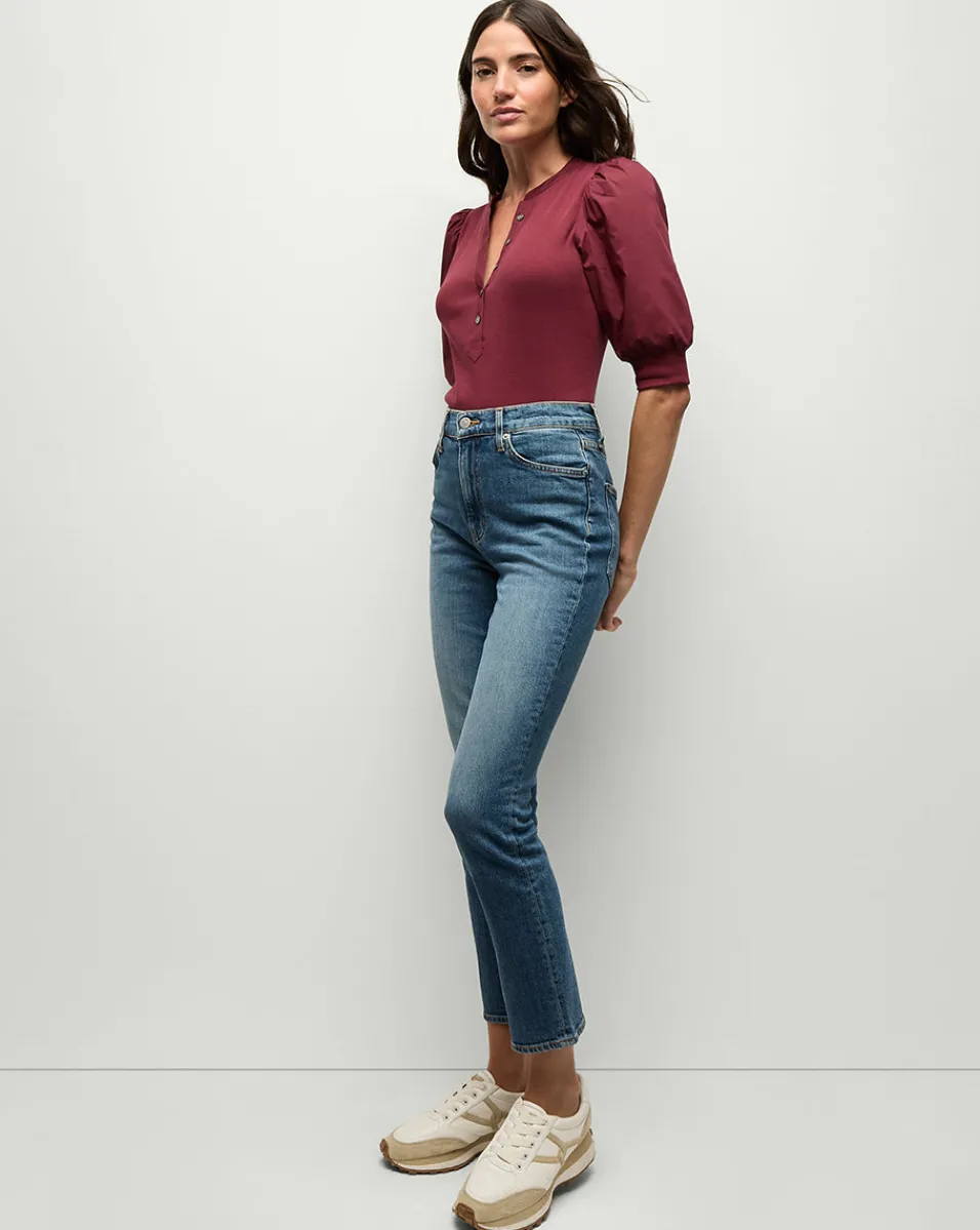Veronica Beard Tops*Coralee Top in Wine