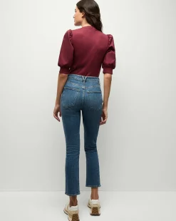 Veronica Beard Tops*Coralee Top in Wine