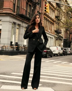 Veronica Beard Jackets & Outerwear*Didion Stretch-Linen Jacket in Black