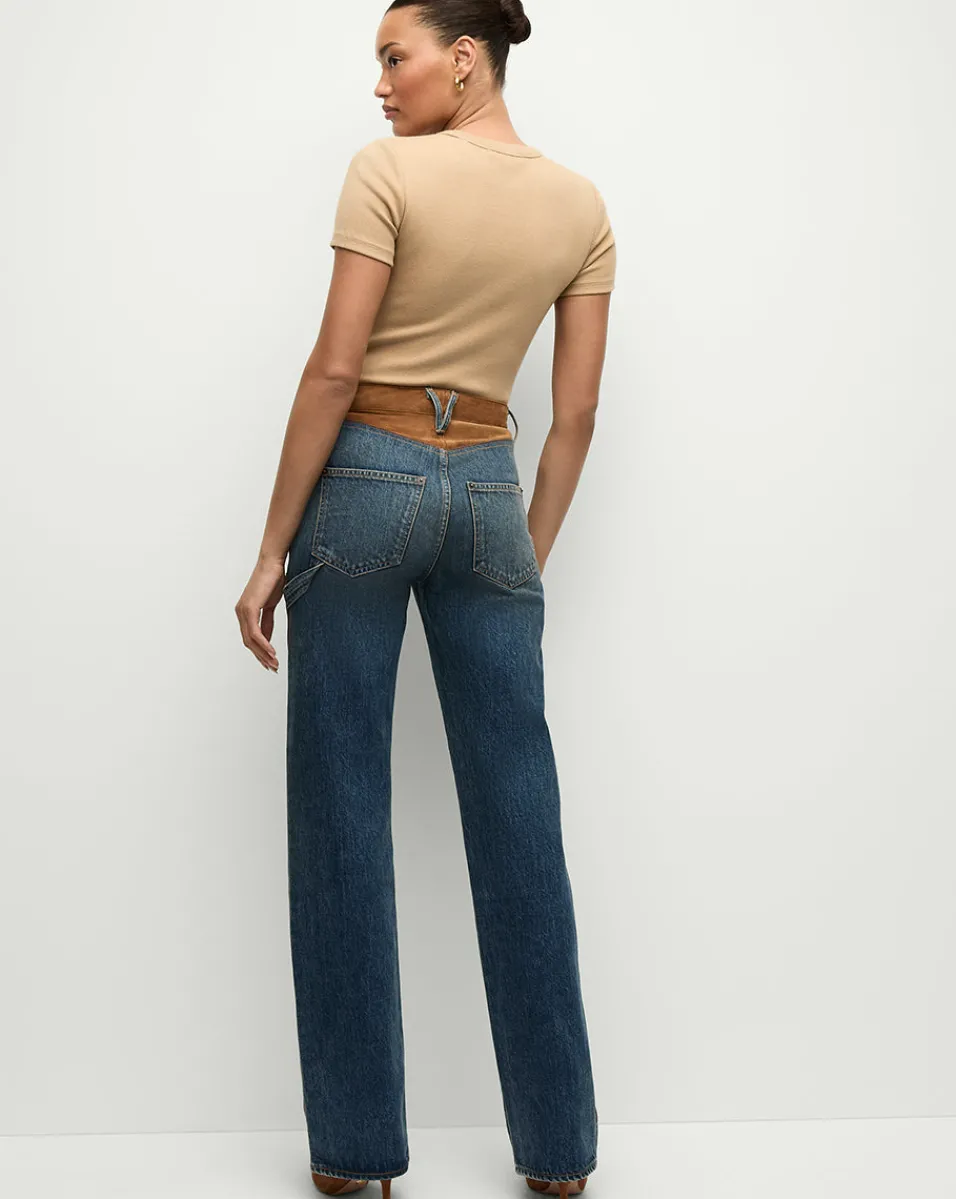 Veronica Beard Tops*Draya Tee in Khaki