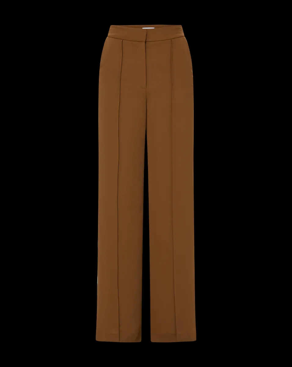 Veronica Beard Pants*Edia Matte Crepe Pant in Deep Ochre DeepOchre