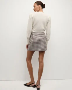 Veronica Beard Skirts & Shorts|The Veronicas' Favorites*Elara Plaid Mini Skirt in Oat, Pink & Red Check OatMulti
