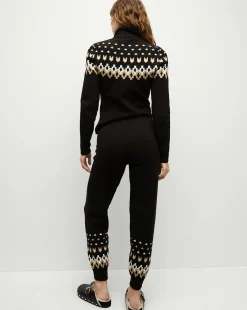 Veronica Beard Pants|The Gift Guide*Fairbanks JoJo Knit Jogger in Black