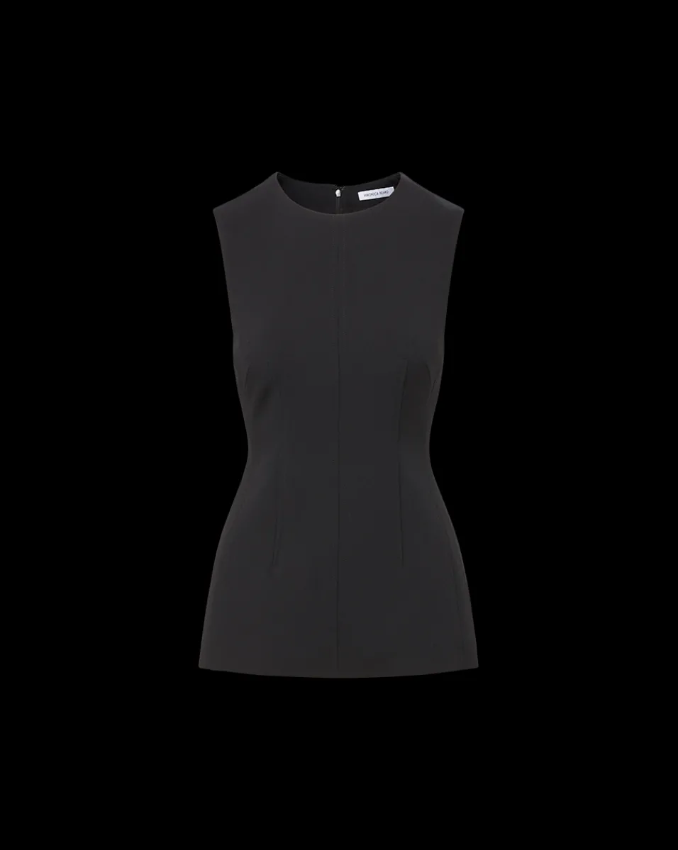 Veronica Beard Tops*Faith Top in Black