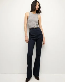 Veronica Beard Pants|The Veronicas' Favorites*Gracie Belted Denim Pant in Dark Wash MidnightWash