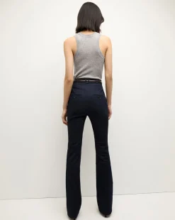 Veronica Beard Pants|The Veronicas' Favorites*Gracie Belted Denim Pant in Dark Wash MidnightWash