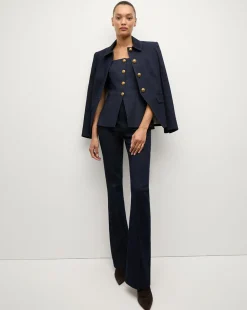 Veronica Beard Pants|The Veronicas' Favorites*Gracie Belted Denim Pant in Dark Wash MidnightWash