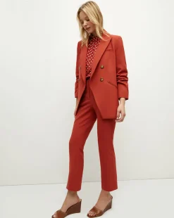 Veronica Beard Jackets & Outerwear*Hirsh Dickey Jacket in Brick Red BrickRed