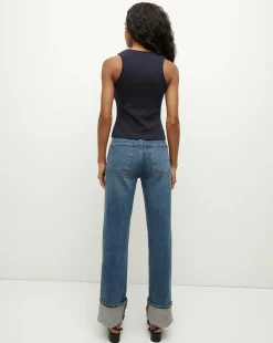 Veronica Beard Tops*Hoorne Tank in Navy