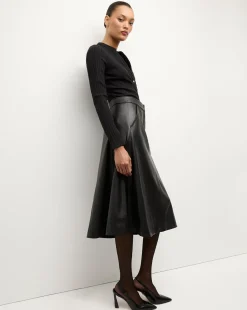 Veronica Beard Tops*Jocelyn Henley Shirt in Black