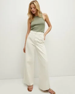 Veronica Beard Tops*Jordyn Cropped Tank in Sage