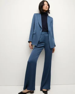 Veronica Beard Pants|Matching Sets*Lebone Pant in Blue Stone BlueStone