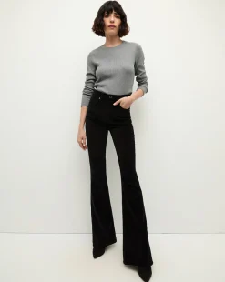 Veronica Beard Tops*Long Sleeve Pruitt Tee in Heather Grey MediumHeatherGrey