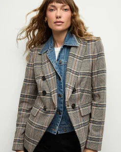 Veronica Beard Jackets & Outerwear*Miller Dickey Jacket in Black Multi BlackMulti