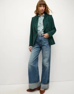 Veronica Beard Jackets & Outerwear|Matching Sets*Miller Dickey Jacket in Dark Green Pine