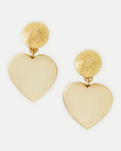 Veronica Beard Accessories|The Gift Guide*Mini Cora Earrings | Clip Backing in Gold