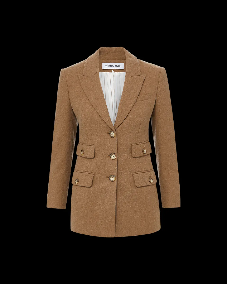 Veronica Beard Jackets & Outerwear|The Veronicas' Favorites*Nalani Dickey Jacket in Heather Russet HeatherRusset