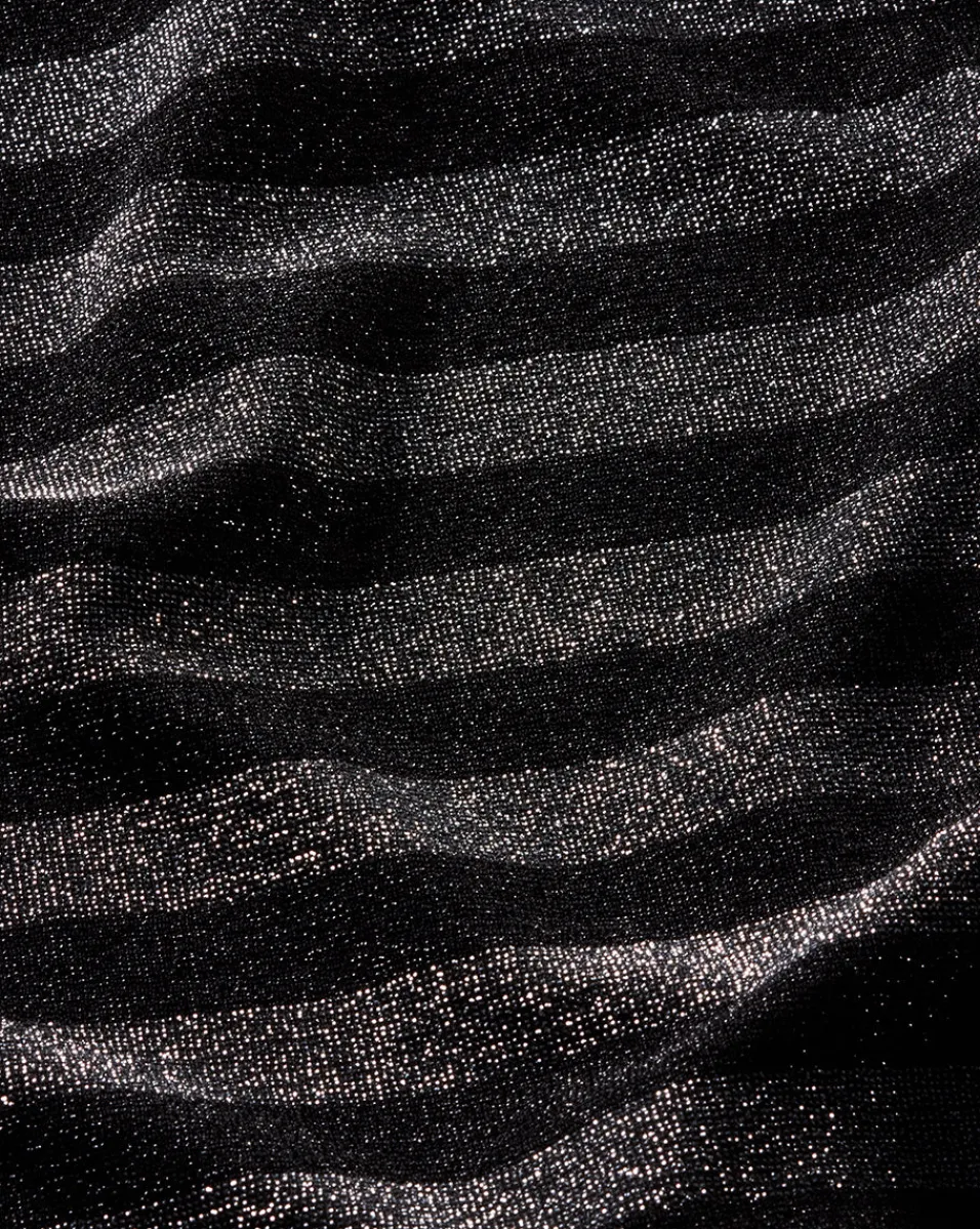 Veronica Beard Tops*Nate Top in Silver/Black