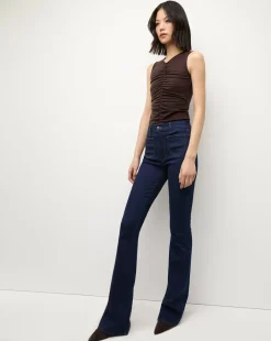 Veronica Beard Tops|The Veronicas' Favorites*Neeta Sleeveless Top in Dark Chocolate DarkChocolate