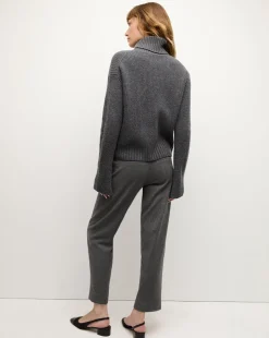 Veronica Beard Pants|Matching Sets*Netta Pant in Heather Grey HeatherGrey