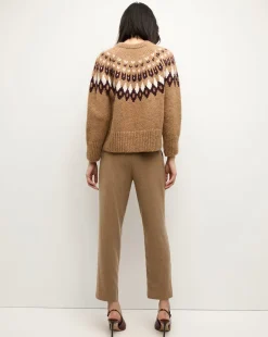 Veronica Beard Pants|The Veronicas' Favorites*Netta Pant in Heather Russet HeatherRusset