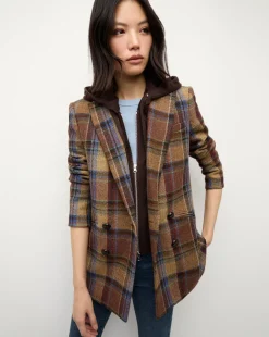 Veronica Beard Jackets & Outerwear|The Veronicas' Favorites*Oria Dickey Jacket in Russet Multi RussetMulti