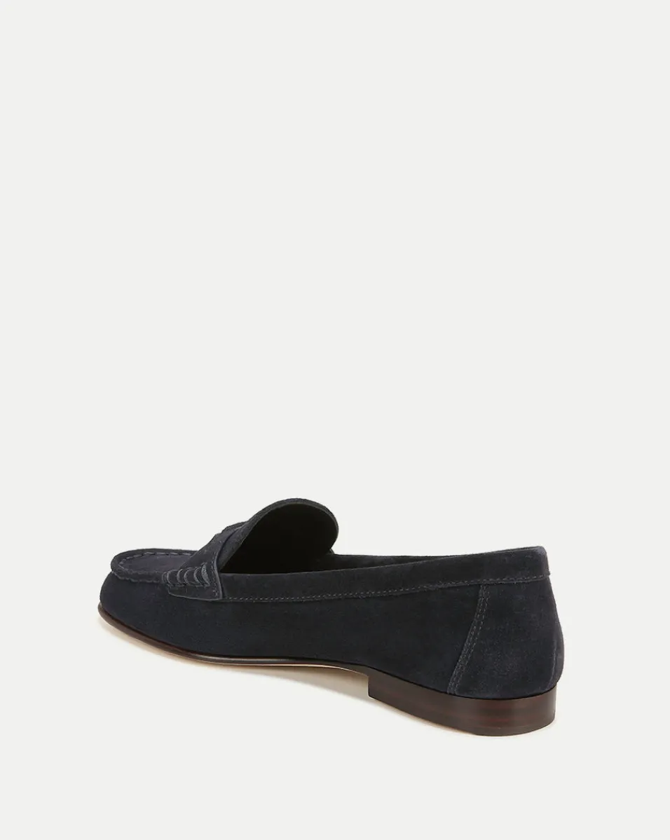 Veronica Beard Flats & Loafers*Penny Suede Loafer Eclipse