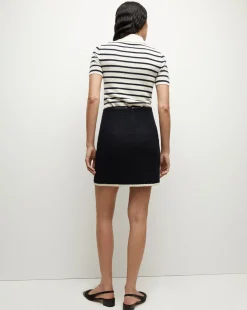 Veronica Beard Skirts & Shorts*Roman Tweed Skirt in Navy