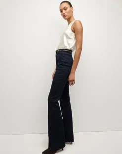 Veronica Beard Tops*Sabrina Stretch-Silk Tank Top in Ivory
