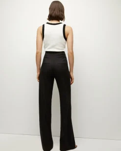 Veronica Beard Tops|Sweaters*Sandra Ribbed Tank in Ivory/Black