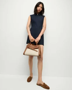 Veronica Beard Dresses*Serina Denim Dress in Dark Oxford DarkOxford