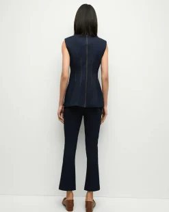 Veronica Beard Pants|Matching Sets*Tani Denim Pant in Dark Oxford DarkOxford