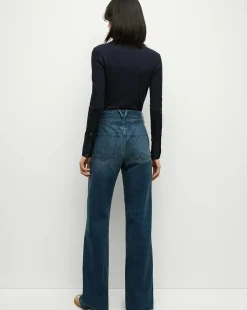 Veronica Beard Jeans*Taylor Slant-Pocket Wide-Leg Jean in Northern Lights NorthernLights