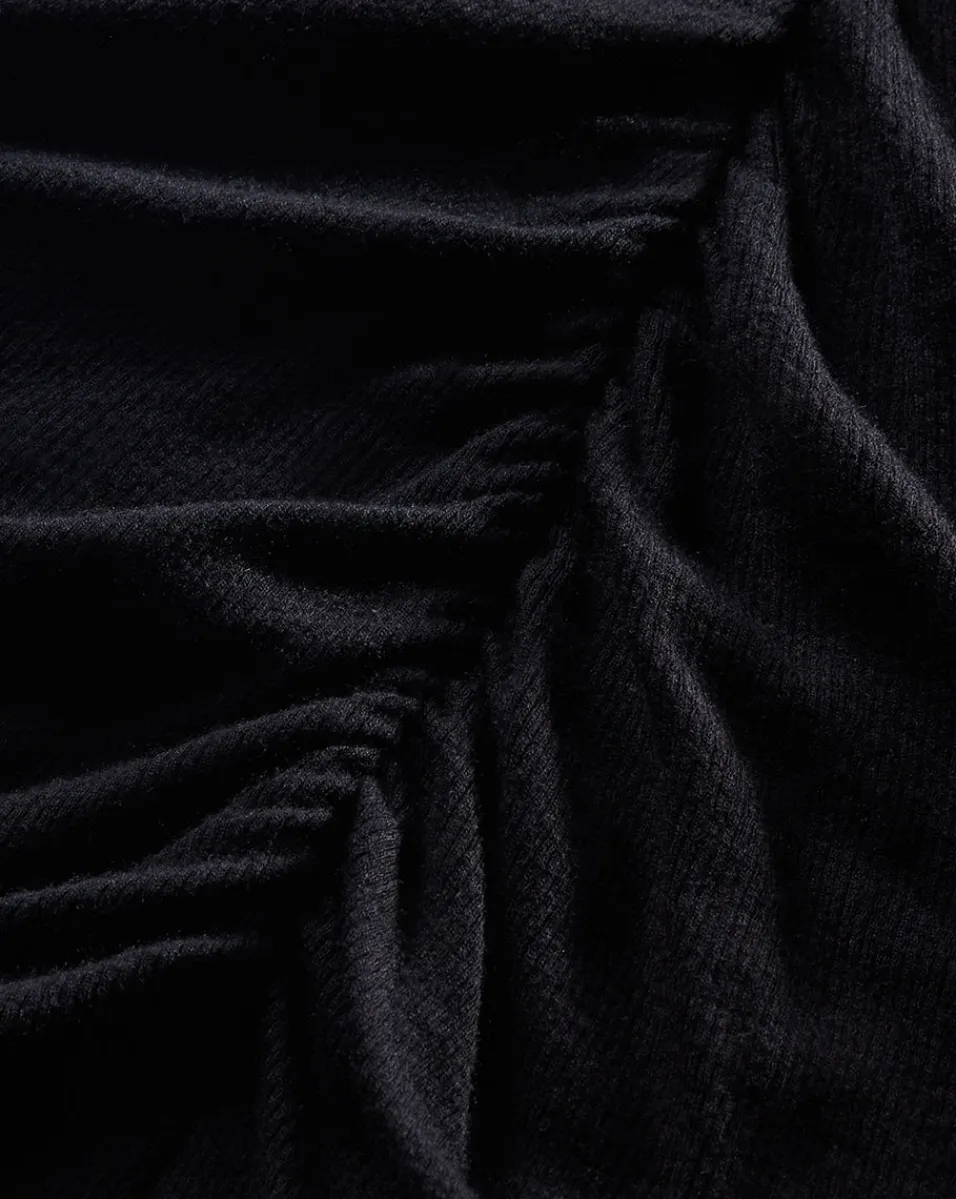 Veronica Beard Tops|Vb Classics*Theresa Ruched Turtleneck Black