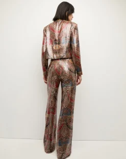 Veronica Beard Pants|The Veronicas' Favorites*Tonelli Pant in Red Multi RedMulti
