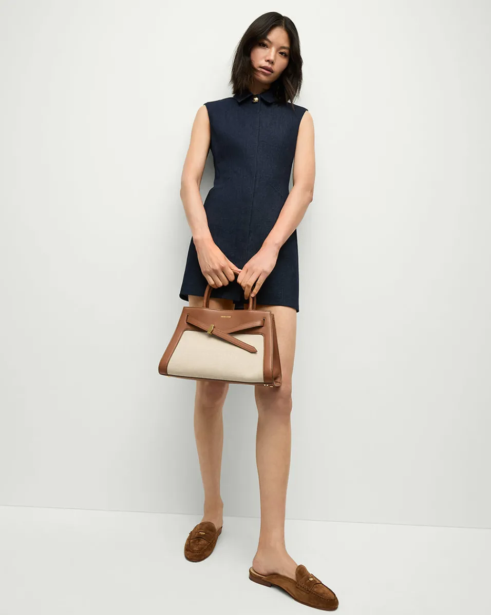 Veronica Beard Crossbody Bags|The Gift Guide*Canvas Dash Bag in Linen & Tan NaturalLinen/Hazelwood