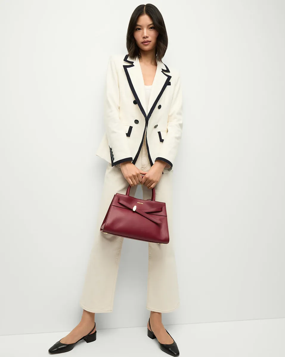 Veronica Beard Crossbody Bags|The Gift Guide*Dash Bag in Burgundy Leather Oxblood